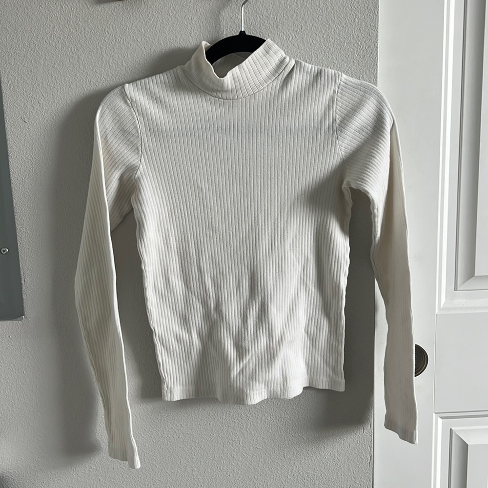 Brandy Melville White Turtleneck